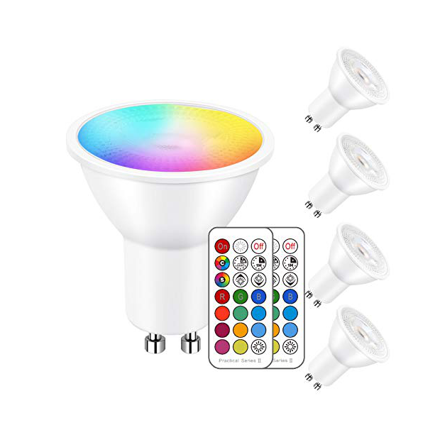 Bombillas LED GU10 de colores
