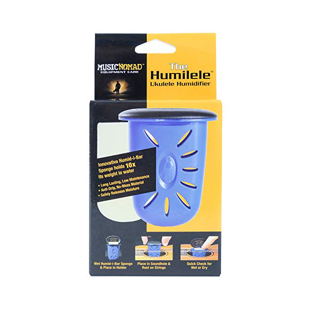 SUPVOX Ukelele Humidificador Instrumento Soundhole Case Humidificadores Sistema de Cuidado de Humedad para Ukelele Negro