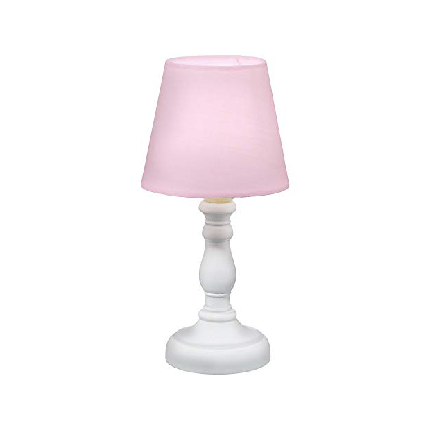Lámparas de mesa rosas