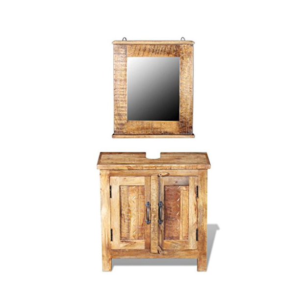Muebles de baño de madera maciza